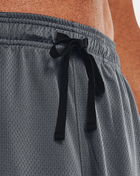 Men's UA Tech™ Mesh Shorts, Gray, pdpMainDesktop image number 3